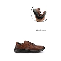 Gönderi(R) Erkek Taba Bağcıklı Hakiki Deri Comfort Sneaker Ddma73542604 Taba