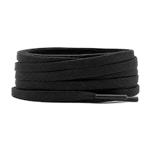 Hapshoe 70 Cm Siyah 5 Mm Yassı Mumlu Ayakkabı Bağcığı