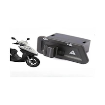 Scooter Motorsiklet 4 Lü Sinyal Düğmesi Üniversal Uyum Scooter Motorsiklet 4 Lü Sinyal Düğmesi Üniversal Uyum