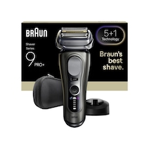 Braun Series 9 Pro+ Elektrikli Tıraş Makinesi, Islak Ve Kuru, Şarj Standı, 9615s