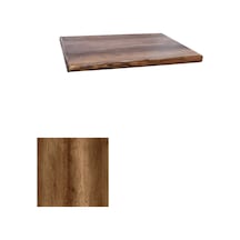 Laminat Masif Kenar Masa Tablası 70x70 - Barok Çok Renkli
