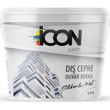 Icon Silikonlu Mat Dış Cephe Boyası 2,5 Lt.