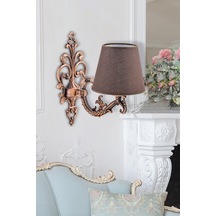 DEDE ZAMAK APLİK BAKIR KAHVERENGİ ŞAPKALI Bakır