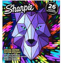 Sharpie Markör Permanent Fine 26 Lı Kutu Kurt 2158030 Çok Renkli