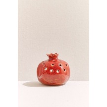 Pasabahce Nar Porselen Tealight Mumluk S Kırmızı - 1 Adet