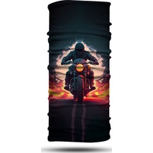 Daırb0082 - Çok Amaçlı Bandana Motosiklet Boyunluk Balaklava Outdoor Yüz Maskesi Kayak Maskesi Çok Renkli