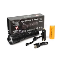 3000 Lümen Güçlü El Feneri Wt-600 Çok Renkli