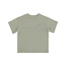 Civil Boys Basic Flamlı 2-5 Yaş Tişört - Gri