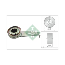 V Kayış Gergi Rulmanı - Fiat Scudo, Ducato, Ulysse - Sch-ina-531009710 52370617