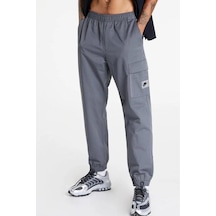 Nike Dri-fit Spu Woven Bol Kesim Kargo Cepli Gri Erkek Eşofman Altı Gri
