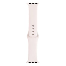 Apple Uyumlu  Watch 7 41mm Band Serisi Klasik Kordon Silikon Strap Kayış-lavender