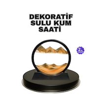 Şeffaf Dekoratif Kum Saati Dayanıklı Gövde Minimalist Stil Masa Ve Vitrin Aksesuarı Belirtilmemiş