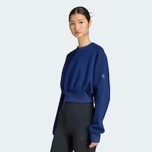 Adidas All Szn Kadın Mavi Sweatshirt Ks5420