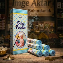 Darshan Baby Powder Bebek Pudrası Çubuk Tütsü 20'li Paket - Temiz Ve Yumuşak Çok Renkli