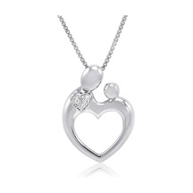 Pırlanta Altın Anne Çocuk Özel Kolye