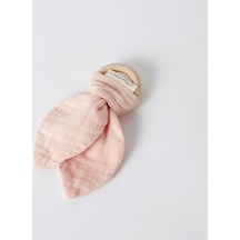 Organicera Muslin Diş Kaşıyıcı Pembe Çok Renkli