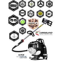 Cros Lombard İtaly Vesar0-14 9800 Pro Sırt Tırpan+ Akrobat Çapalama + Toprak Eşeleme 14 Parça Tam Set Cros Lombard İtaly Vesar0-14 9800 Pro Sırt Tırpan+ Akrobat Çapalama + Toprak Eşeleme 14 Parça Tam Set