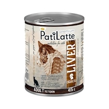 Pati Latte Ciğer Etli Konserve Yavru Kedi Maması 24 x 415 G
