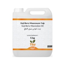 Goji Berry Maserasyon Yağı Lycium Barbarum L 5 Kg
