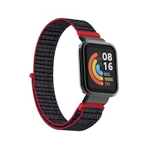 Xiaomi Redmi Watch Mi Watch Lite Uyumlu Krd-61 Hasır Zore Kordon-no18