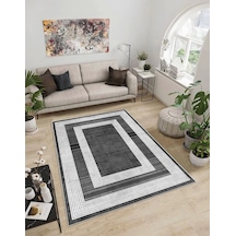 Dijidekor Işıltı Koleksiyonu Model30 Süngerli Dijital Baskılı Saçaksız Mutfak Halısı Yolluk