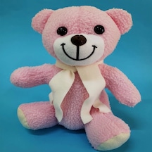 Pembe Peluş Oyuncak Ayıcık Çok Renkli