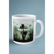 Call Of Duty Oyun Baskılı Kupa Bardak Çift Taraflı Kişiye Özel Model 28 Çok Renkli