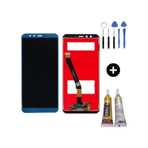 Te Huawei P Smart 2018 Uyumlu Oled Lcd Ekran Dokunmatik Mavi + Montaj Seti