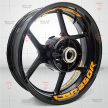 CBR 250R Turuncu Jant Şerit