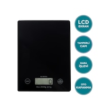 Elektrikli Cam Mutfak Tartısı Hks-03