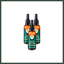 Bezos Parlak Uzun Sağlam Saçlar Ve Sakallar Serumu 3adetx30 Ml Ölçeğinde Natural Nhr