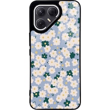 Tecno Pova 7 Pro Daisy Pattern Tasarımlı Glossy Telefon Kılıfı Çok Renkli