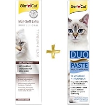 Gimcat Malt Soft 100 G + Ton Balıklı Multivitamin 50 G