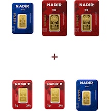 Nadir Gold 24 Ayar 17 Gram Altın 2 Ad 5 Gram Altın + 2 Ad 2,5 Gram Altın + 2 Ad 1 Gram Altın