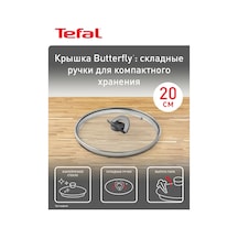 Tefal Butterfly 04199720 Cam Kapak, 20 Cm 32433189 Diğer