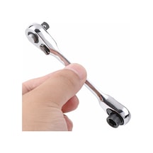 Çift Hızlı Soket Cırcır Anahtarı Rod Tornavida 14 Inch