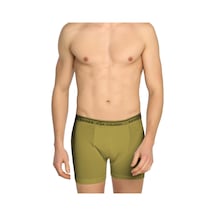 6'lı Paket Seher Likralı Erkek Boxer Yeşil