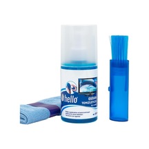Hello HL-14408 200 ML Sprey + Fiber Bez + Fırça LCD Ekran Temizleme Seti
