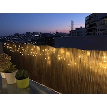 Bygolden 1 Metre x 5 Metre Kamış Hasır Doğal Çit Gölgelik