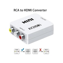 Molix Rca Av To Hdmi Çevirici Dönüştürücü Adaptör Analog To Hdmı (464150618)