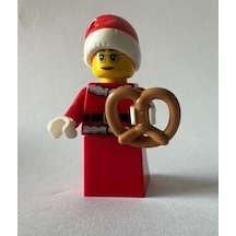Orjinal Lego Minifigür Mrs Claus