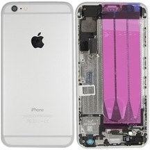 Apple Uyumlu iPhone 6 Plus Kasa Dolu Beyaz