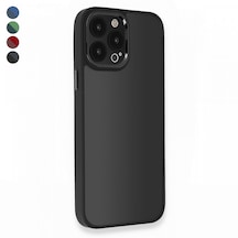Iphone Uyumlu 14 Pro Max Kılıf Freya Lazer Lens Kamera Çerçeveli Silikon Kapak
