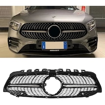 Mercedes W177 Diamond Ön Panjur Izgara Seti Krom-siyah 2018 Sonra