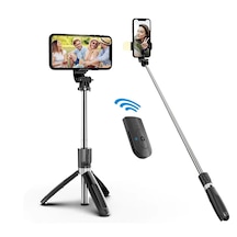 3 Ayak 70 cm Kamera Tripodu + Döner Başlık Telefon Tutucu-fc627 Siyah