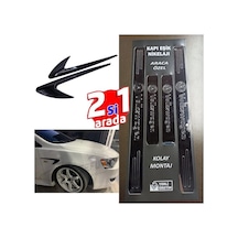 Volkswagen Corrado Uyumlu Kapı Eşiği + Çamurluk Vent