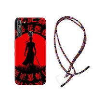 Casper Via X20 Kılıf Rasta Boyun Askılı Samurai Red 1803