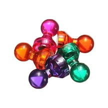 Ay Magnet 20 Adet Pano Miknatisi  Güçlü Manyetik Pano Magneti N35