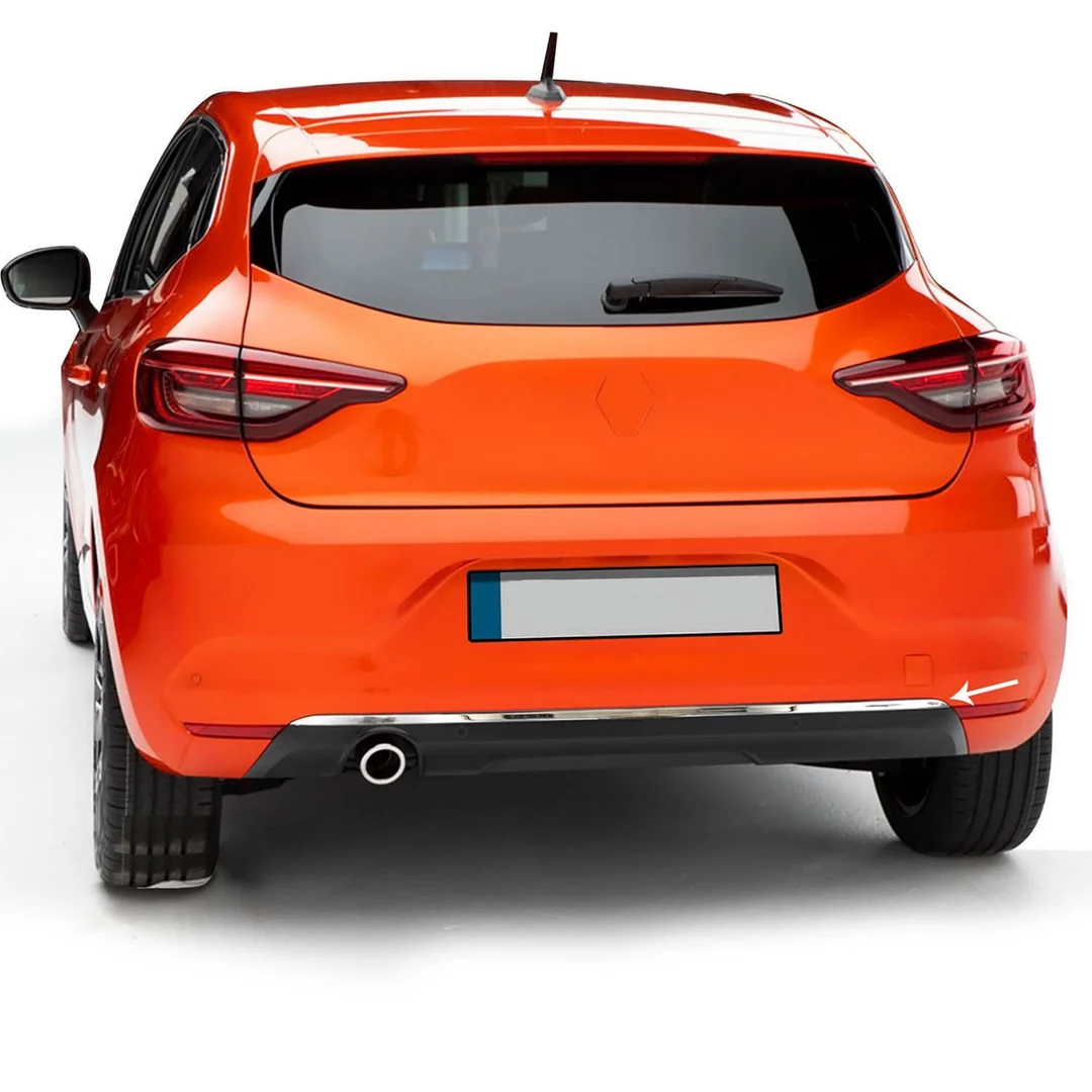 Renault Clio 5 Arka Tampon Çıtası - Krom 2019-2022 Arası, Hb
