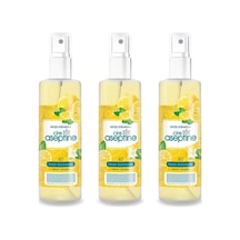 3 Adet Limon Kolonyası Ev Ofis Pratik Kullanım Sprey 100ml